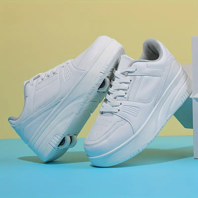 Unisex Rollschuhe-Sneaker für Kinder und Erwachsene – Gehen und rollen mit Stil