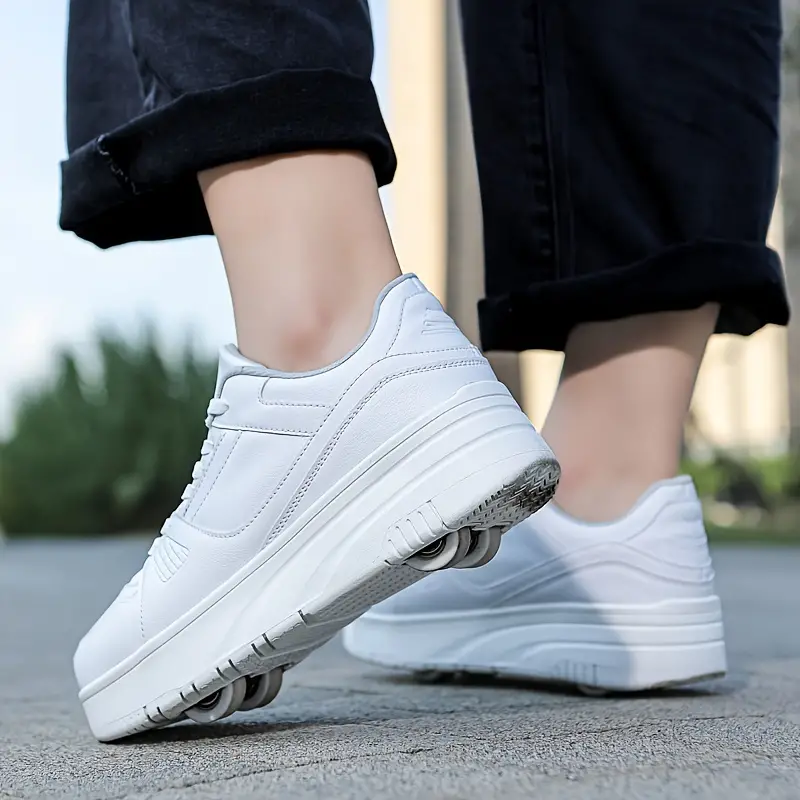 Unisex Rollschuhe-Sneaker für Kinder und Erwachsene – Gehen und rollen mit Stil