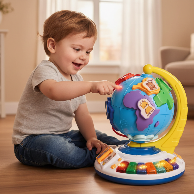 Unisex interaktiver lernfördernder musikalischer Globus SmartWorld