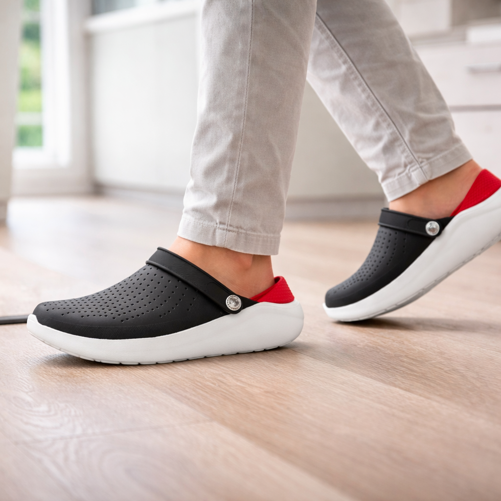 Unisex Komfort-Sandale mit gepolsterter Fussgewölbestütze