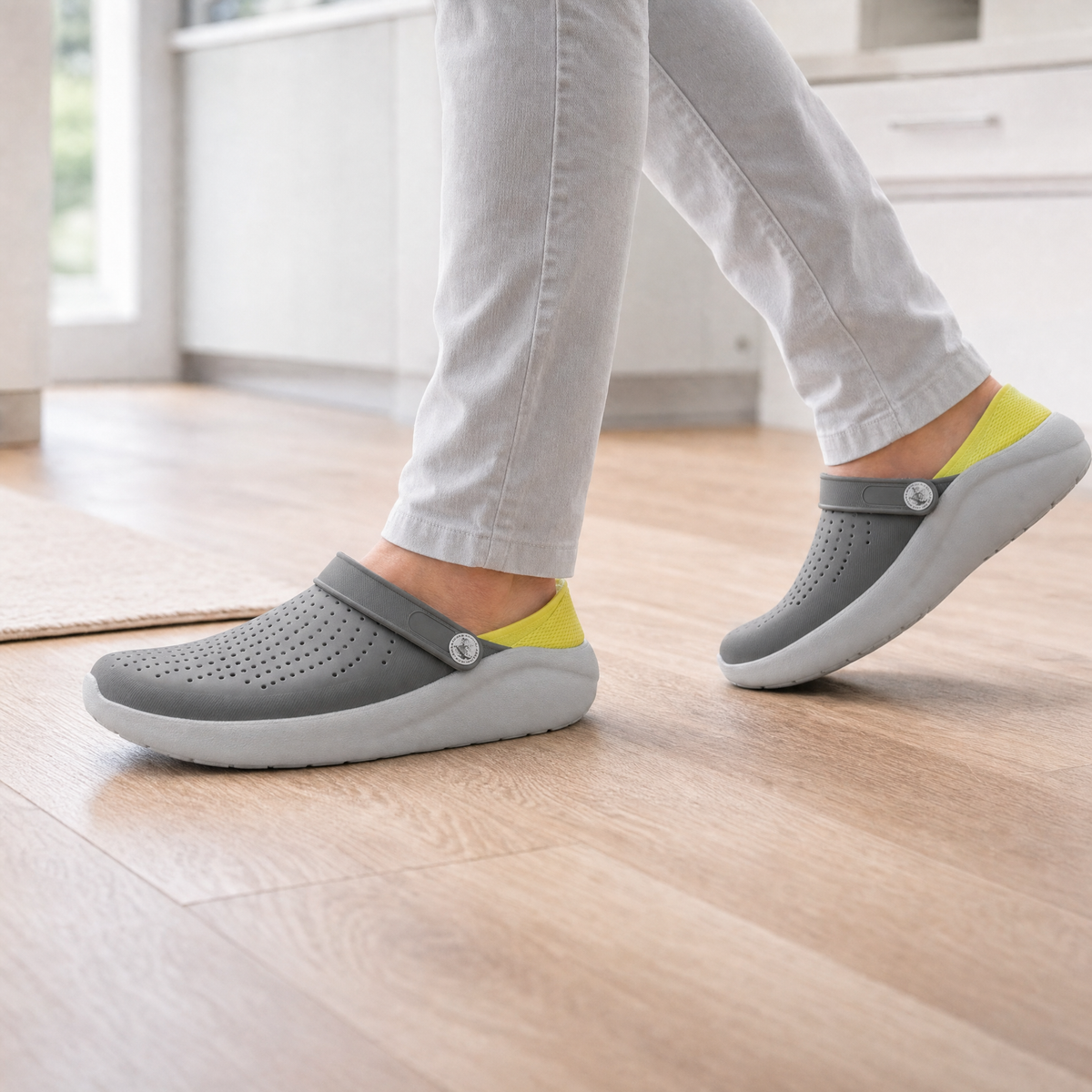 Unisex Komfort-Sandale mit gepolsterter Fussgewölbestütze