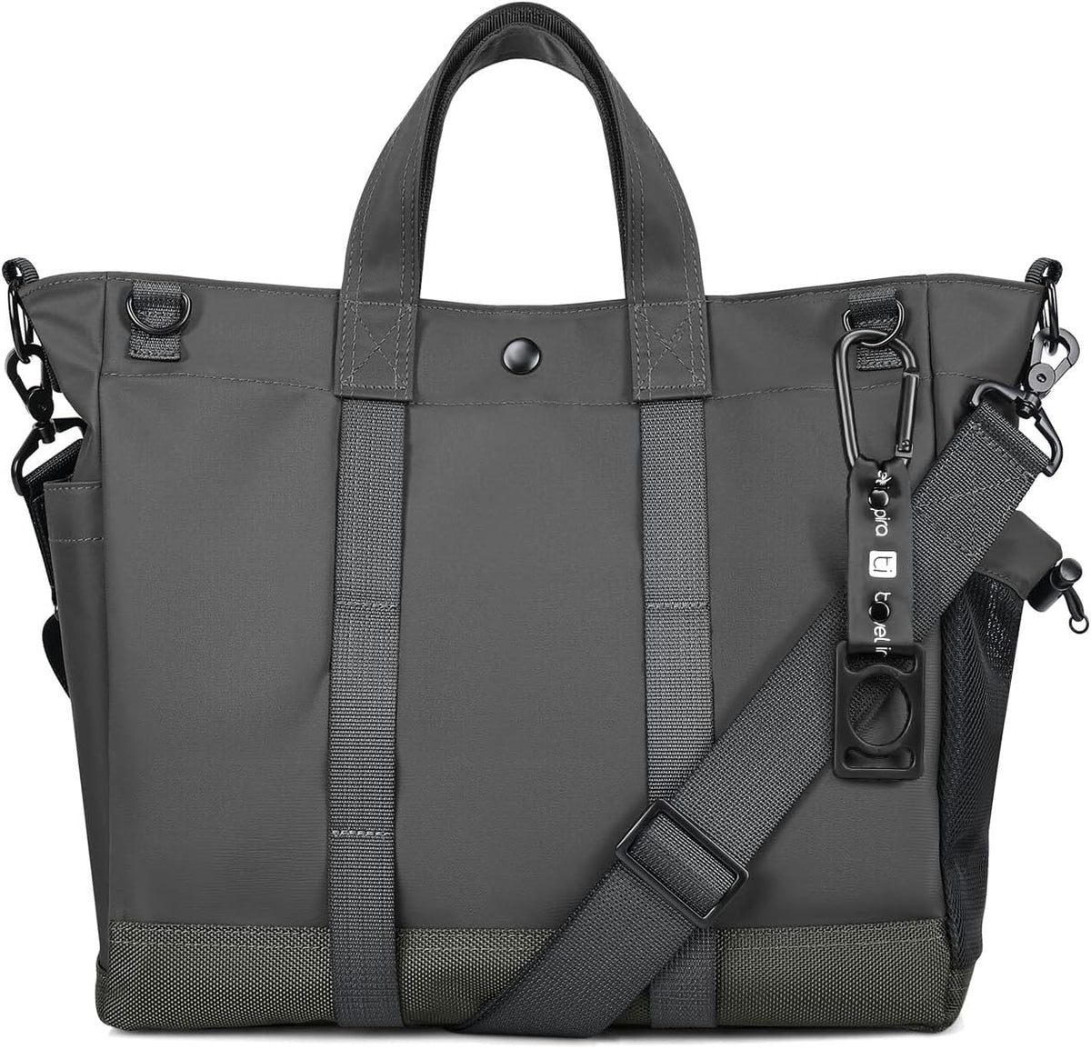 Unisex Laptoptasche mit mehreren Fächern und verstellbarem Schultergurt