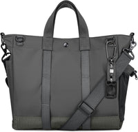 Unisex Laptoptasche mit mehreren Fächern und verstellbarem Schultergurt