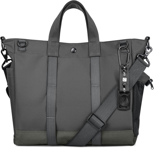 Unisex Laptoptasche mit mehreren Fächern und verstellbarem Schultergurt