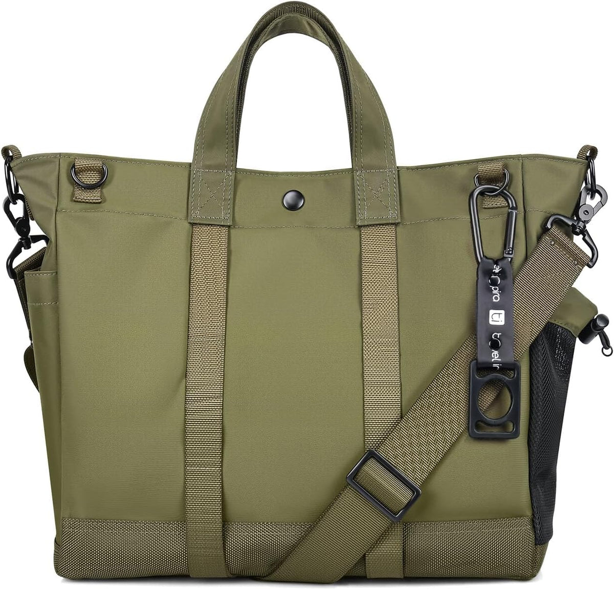 Unisex Laptoptasche mit mehreren Fächern und verstellbarem Schultergurt
