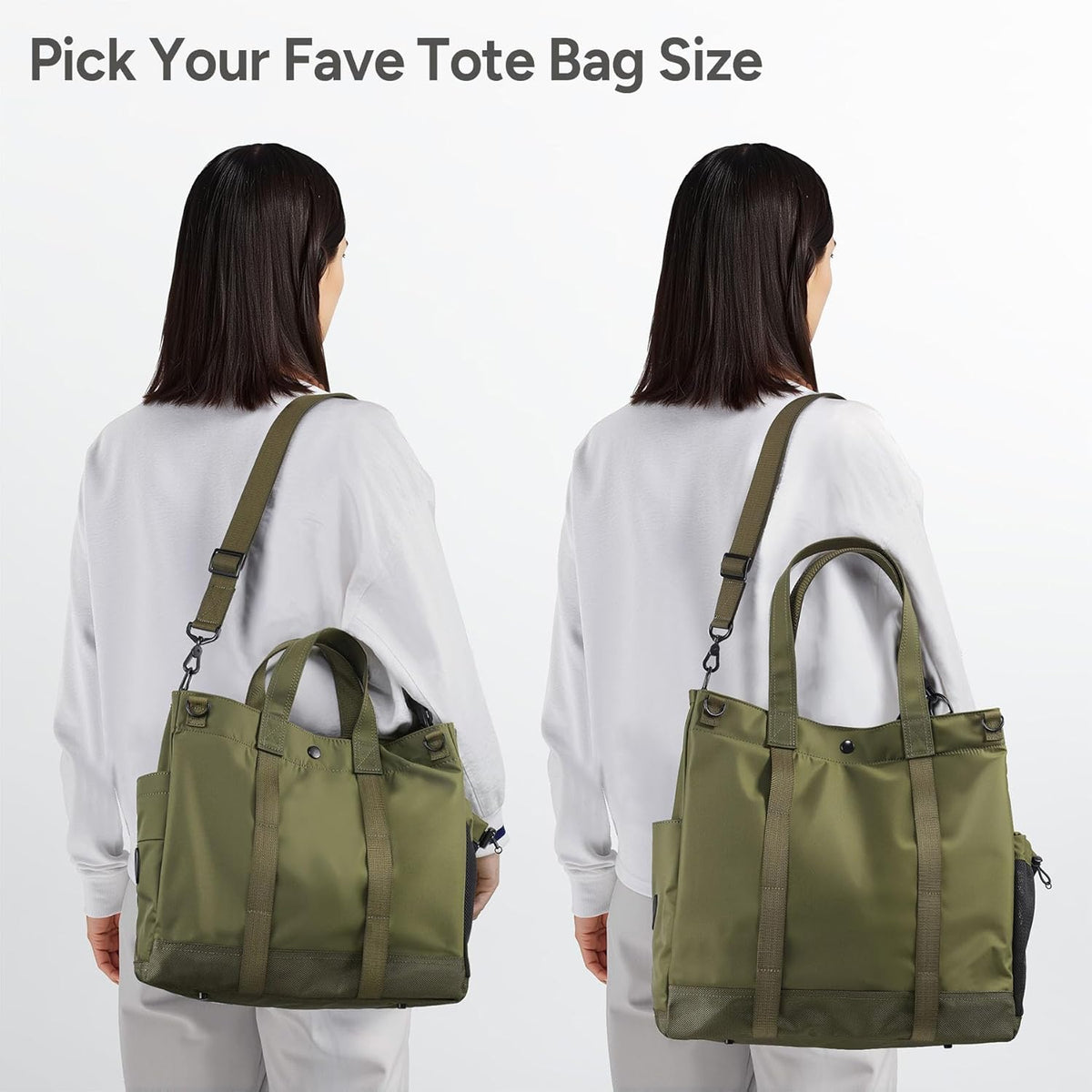 Unisex Laptoptasche mit mehreren Fächern und verstellbarem Schultergurt