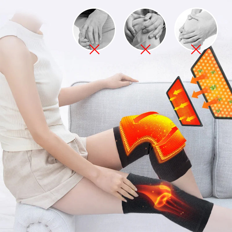 Unisex Thermo Kaschmir Kniewärmer zur Gelenkunterstützung