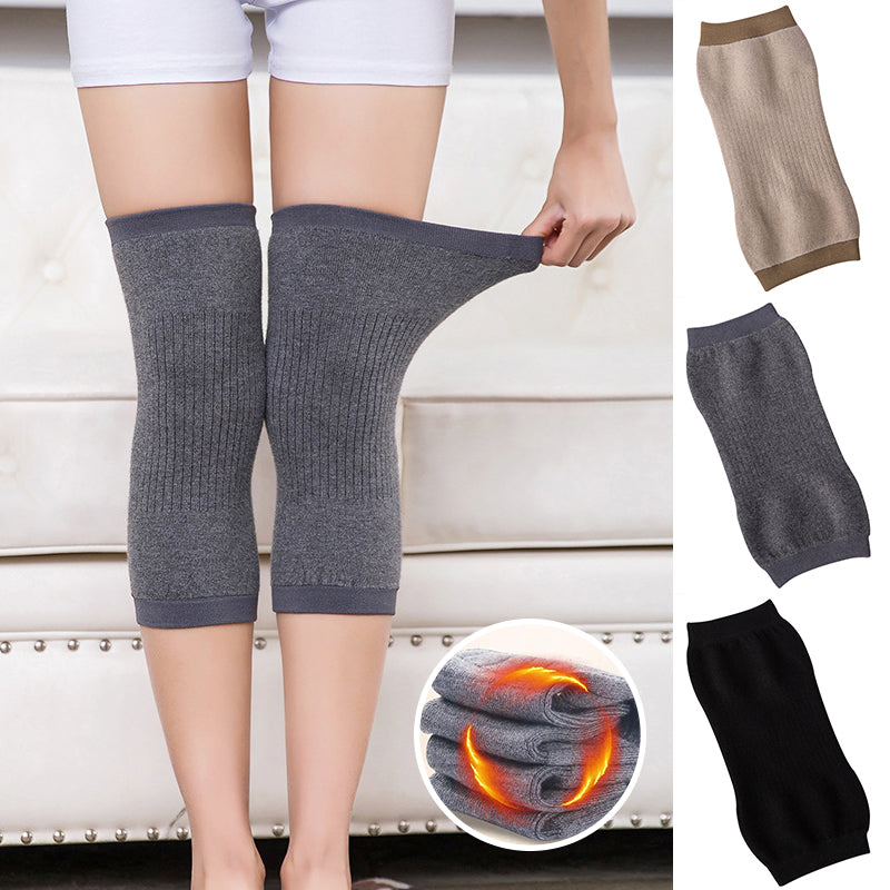 Unisex Thermo Kaschmir Kniewärmer zur Gelenkunterstützung