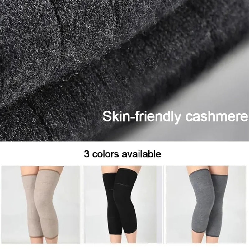 Unisex Thermo Kaschmir Kniewärmer zur Gelenkunterstützung