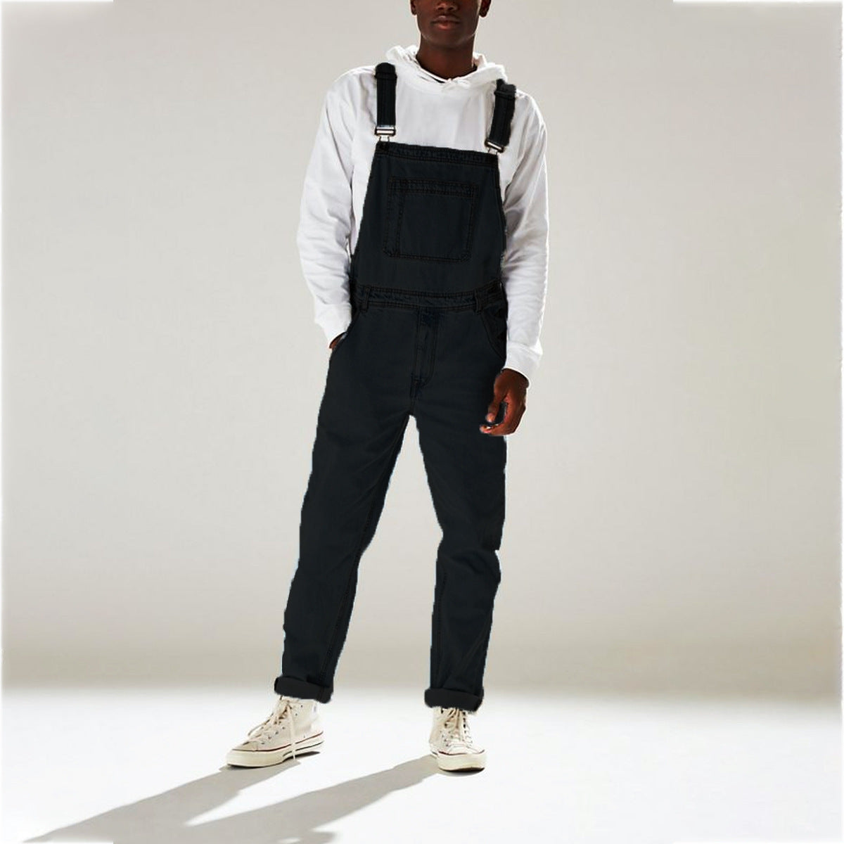 Unisex Streetwear-Latzhose für vielseitigen Stil und Komfort