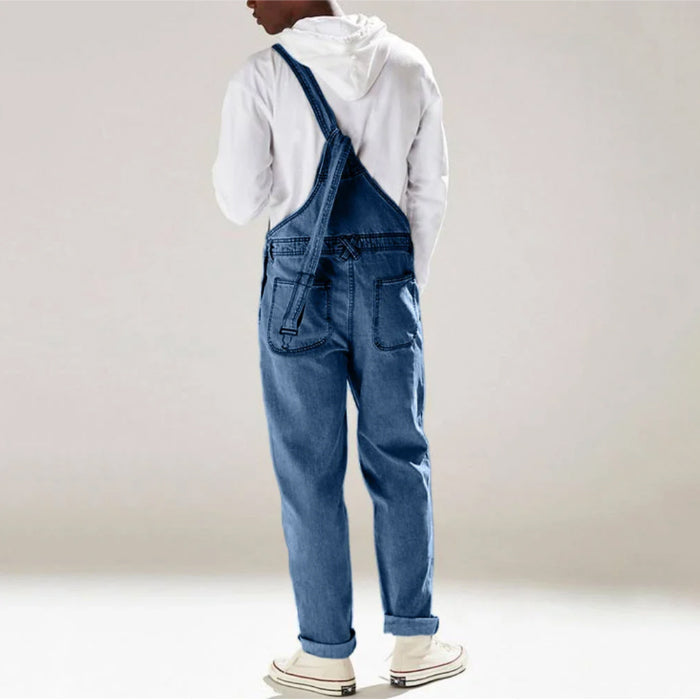 Unisex Streetwear-Latzhose für vielseitigen Stil und Komfort