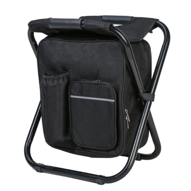 Unisex Rucksack mit Klappstuhl und Kühlfach