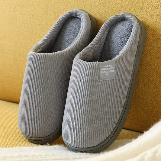 Bequeme und warme Unisex-Hausschuhe für kalte Tage