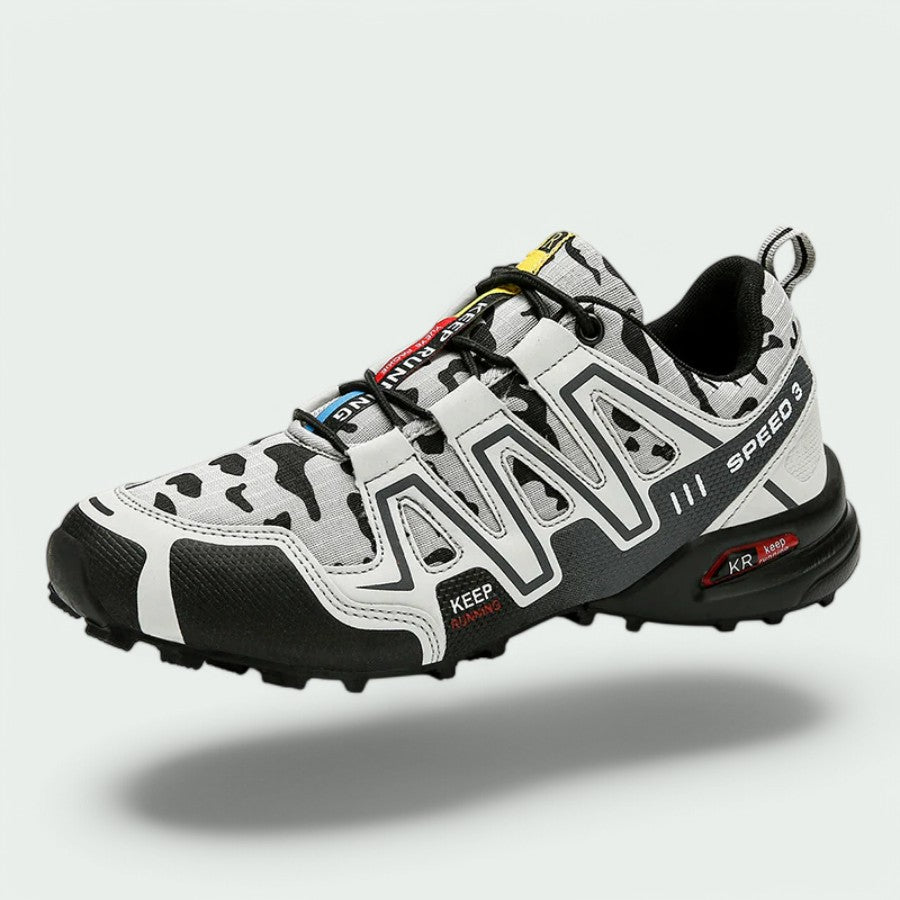 Atmungsaktive und leichte Unisex-Wanderschuhe mit Gummisohle