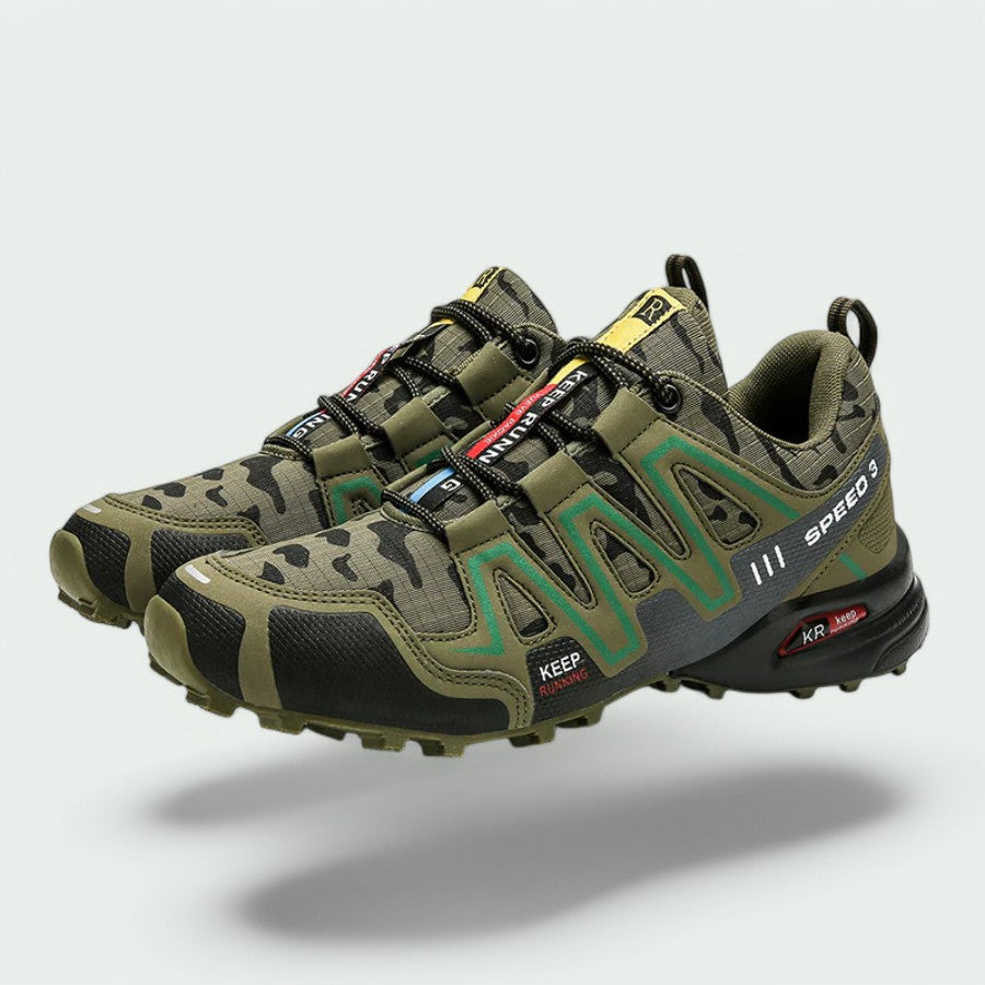 Atmungsaktive und leichte Unisex-Wanderschuhe mit Gummisohle