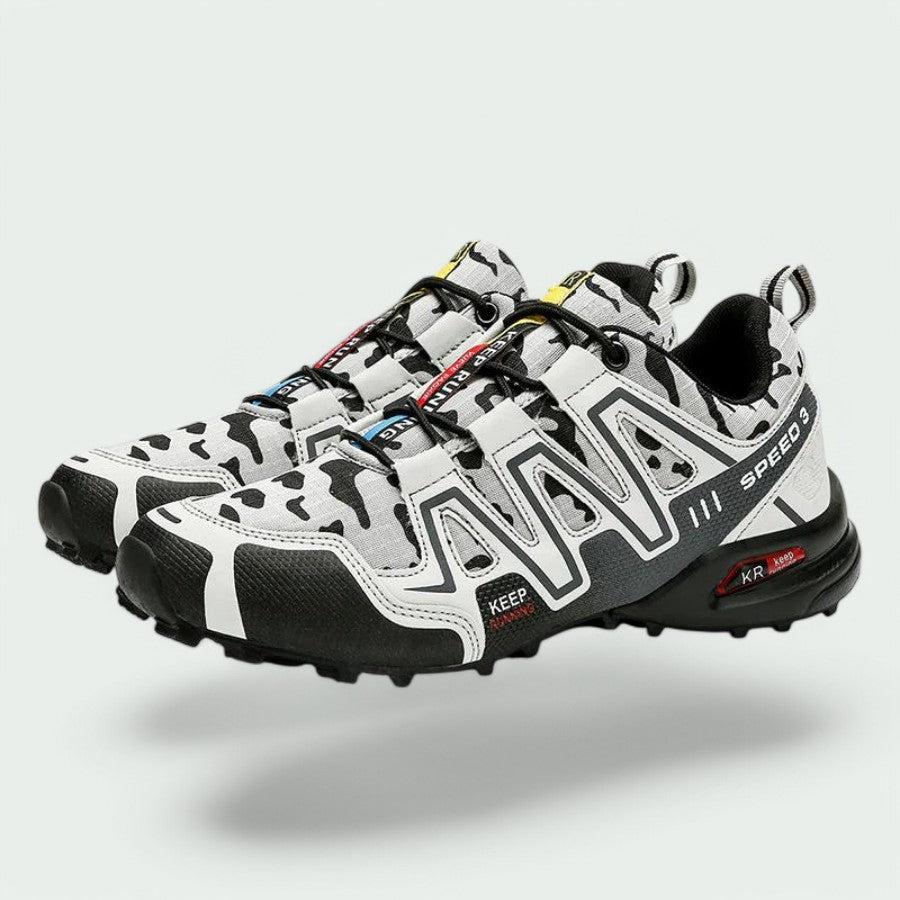 Atmungsaktive und leichte Unisex-Wanderschuhe mit Gummisohle