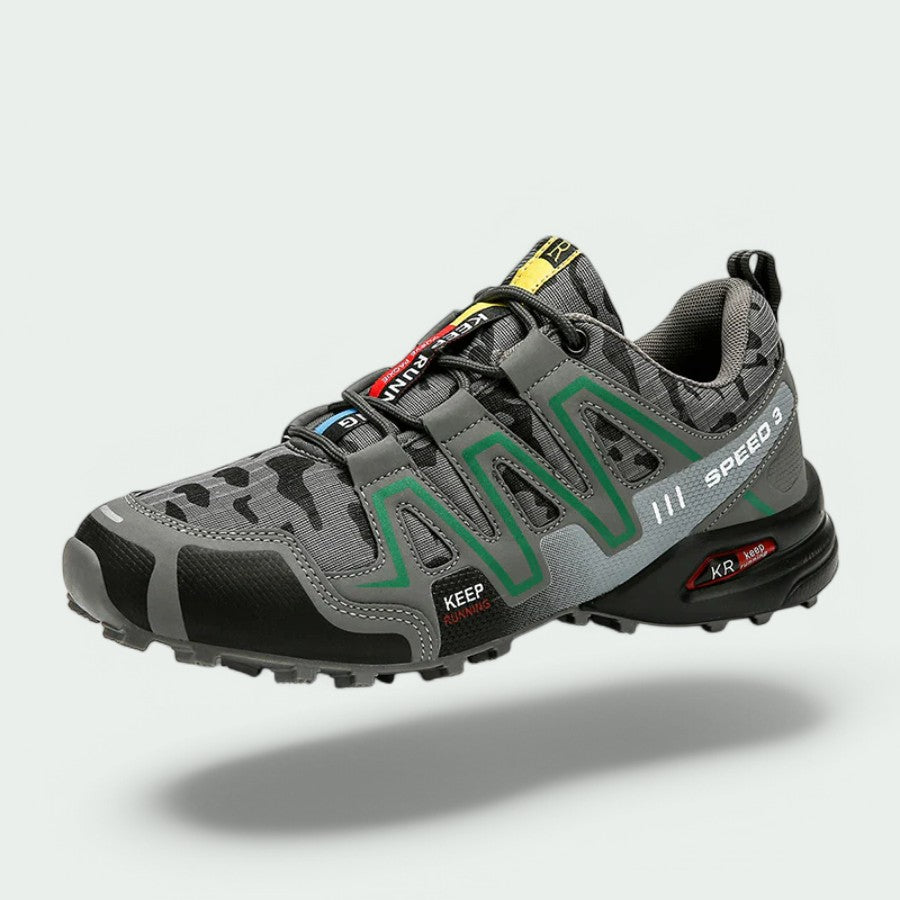 Atmungsaktive und leichte Unisex-Wanderschuhe mit Gummisohle