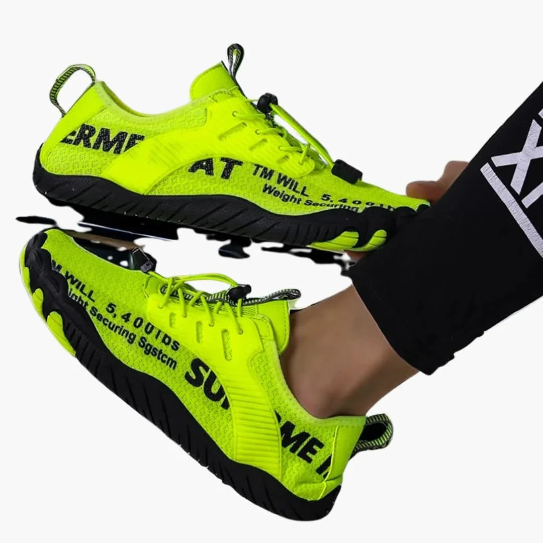 Unisex Barfussschuhe mit Mesh-Obermaterial und Gummisohle