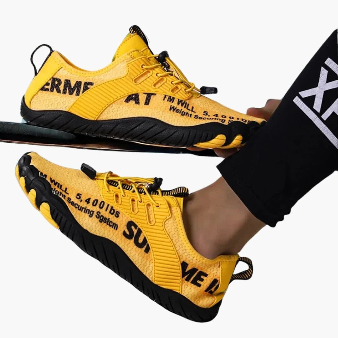 Unisex Barfussschuhe mit Mesh-Obermaterial und Gummisohle