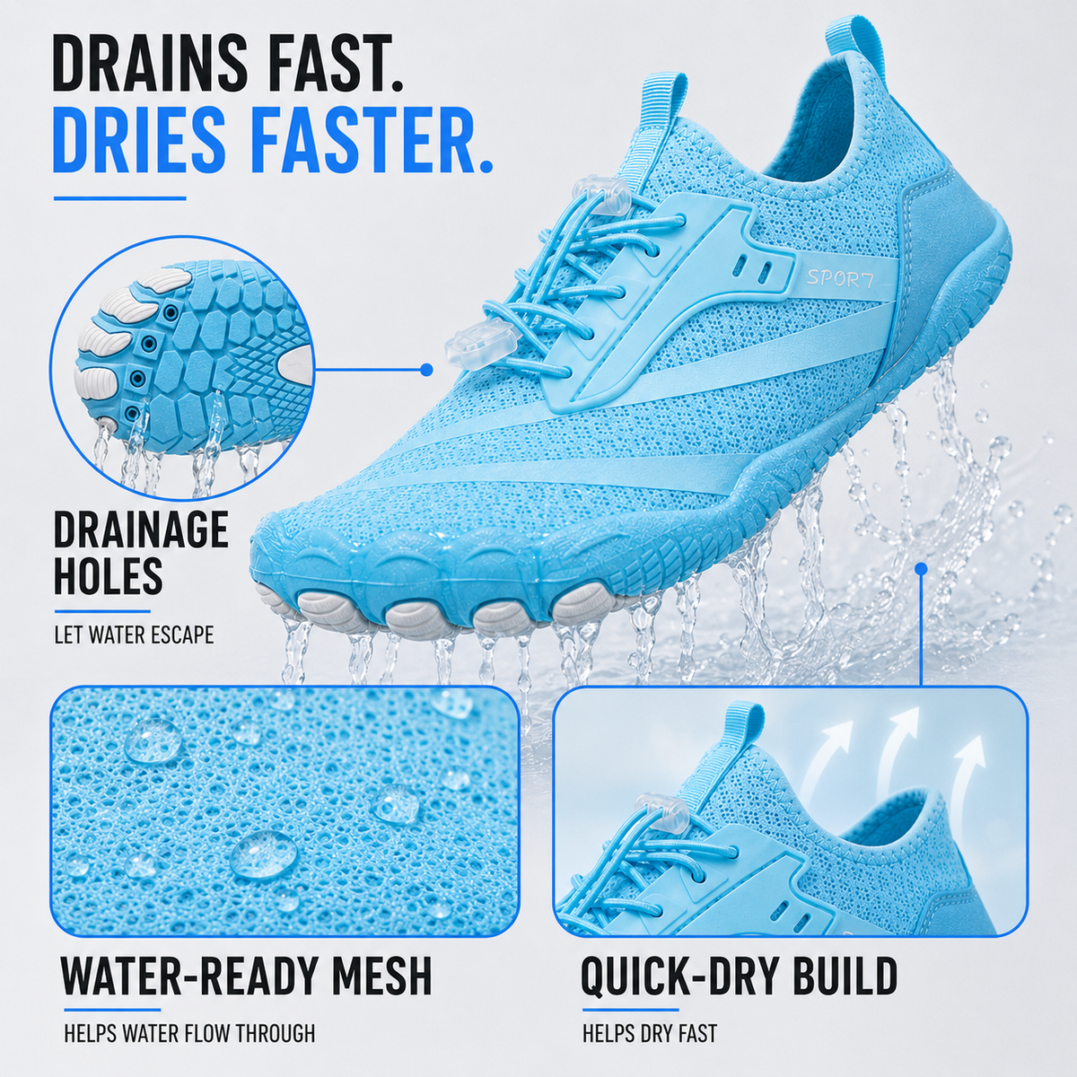 Unisex Barfusssportschuhe