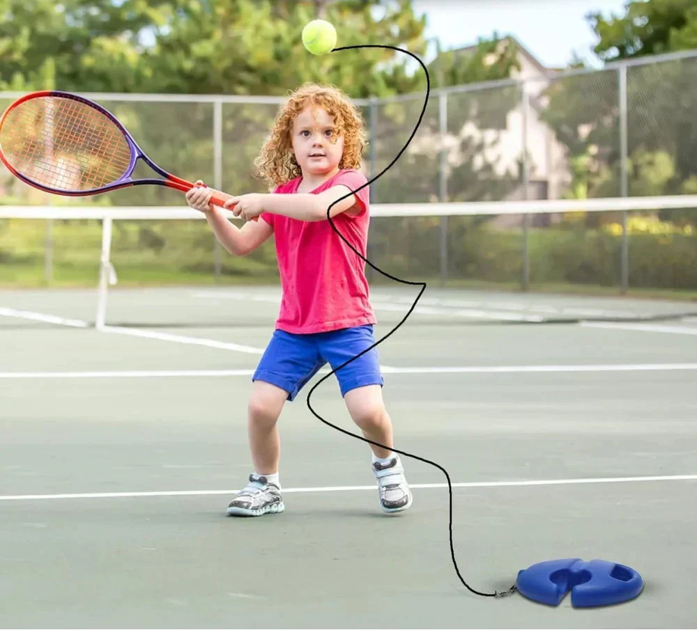 Unisex eigenständiges Tennis-Trainings-Ballrückprallsystem