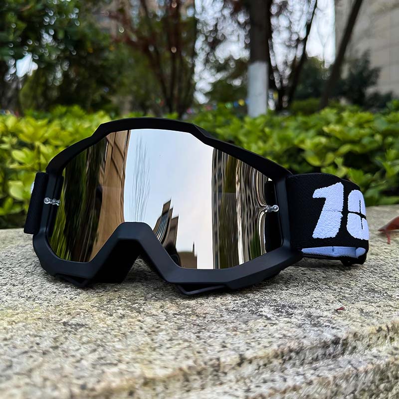 Unisex beschlagfreie, winddichte und staubdichte Motorradbrille