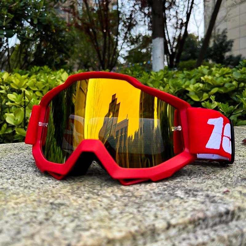 Unisex beschlagfreie, winddichte und staubdichte Motorradbrille