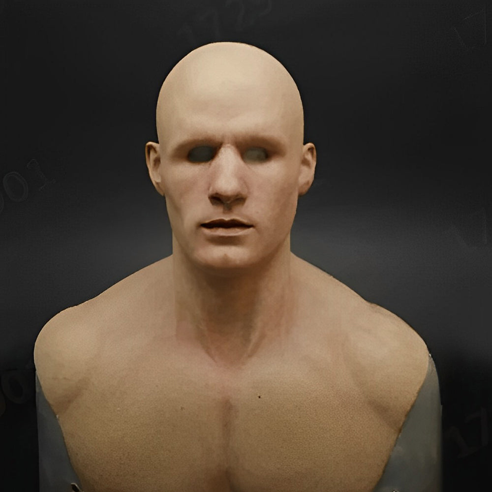 Unisex realistische Gesichtsmaske für Cosplay und Halloween