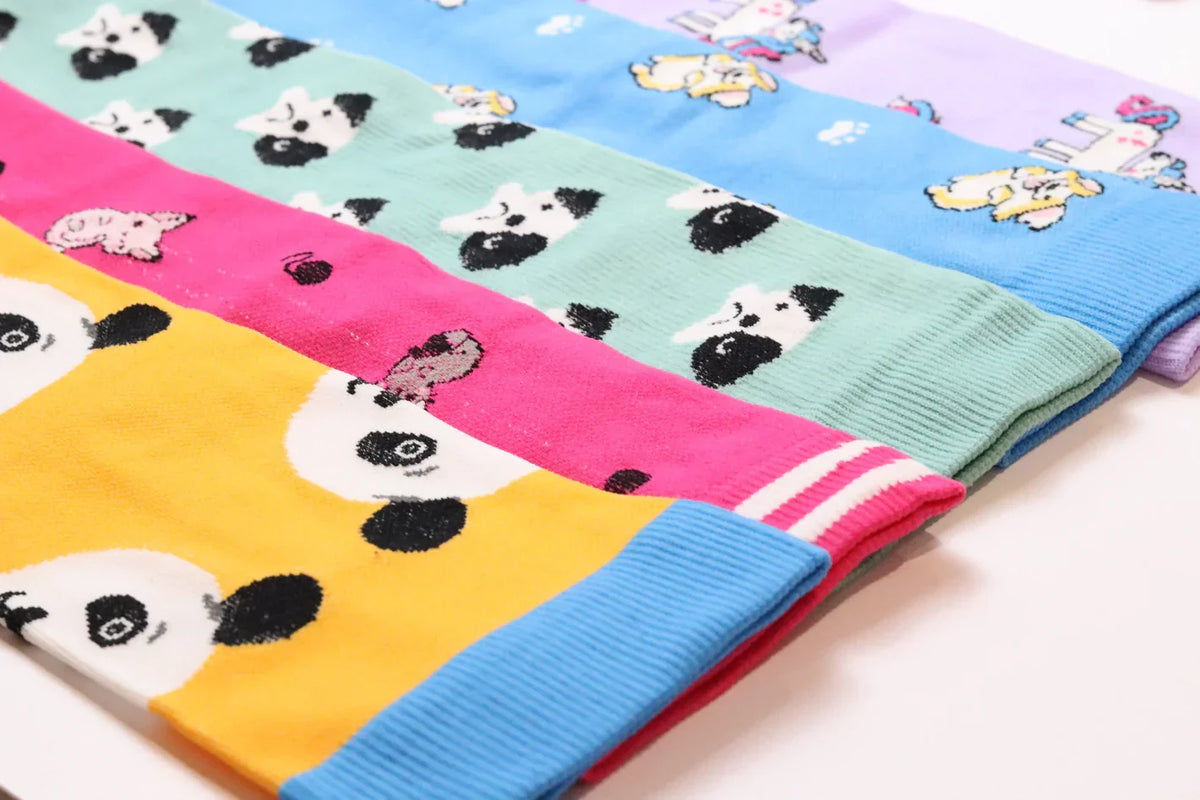 Unisex bunte Kompressionssocken (4 Paar)
