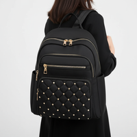 Unisex wasserdichter Nylon-Rucksack – Elegant und geräumig für den Alltag