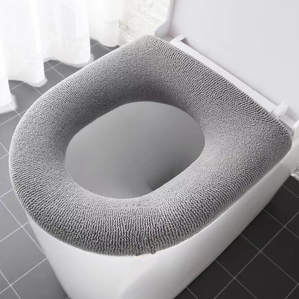 Universelles weiches warmes WC-Sitzkissen für Badezimmerkomfort