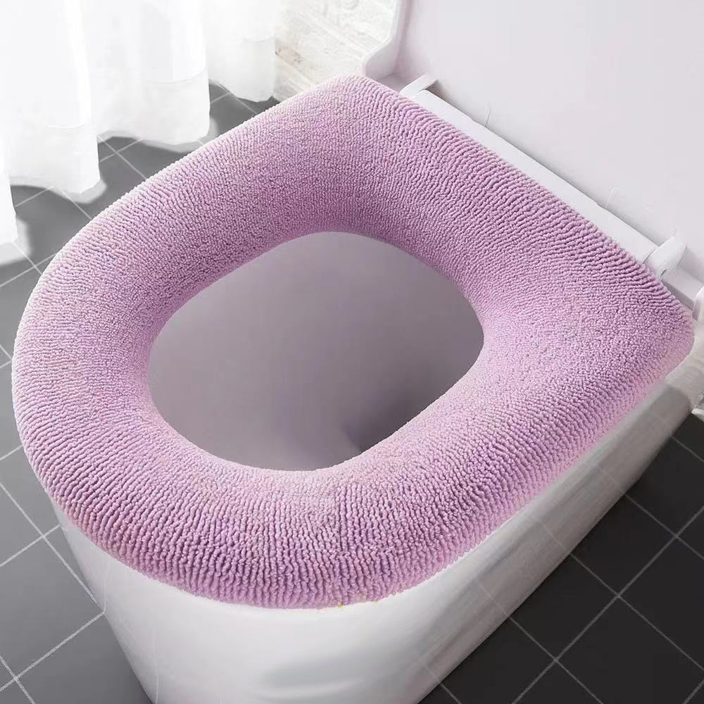 Universelles weiches warmes WC-Sitzkissen für Badezimmerkomfort