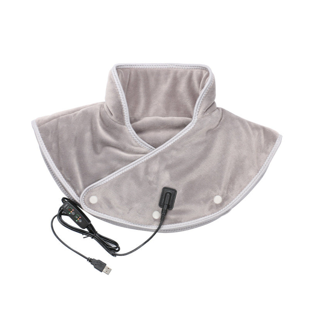 USB-betriebenes Nacken- und Schulter-Heizkissen mit Massagefunktion