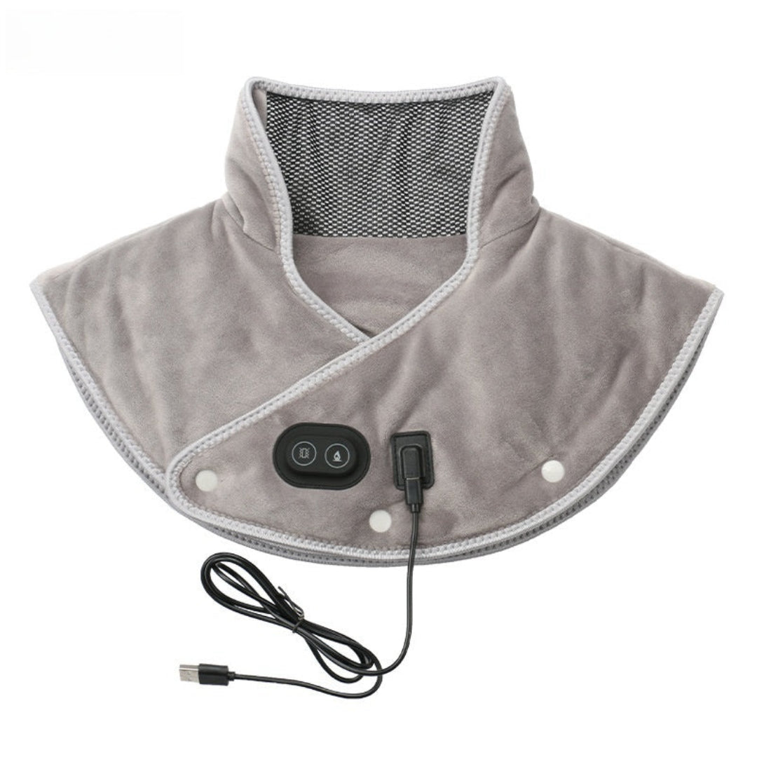 USB-betriebenes Nacken- und Schulter-Heizkissen mit Massagefunktion