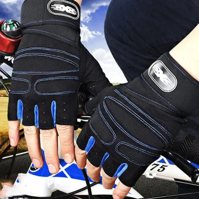 Stossdämpfende Trainingshandschuhe mit Handgelenkstütze für Krafttraining, Fitness und Radfahren