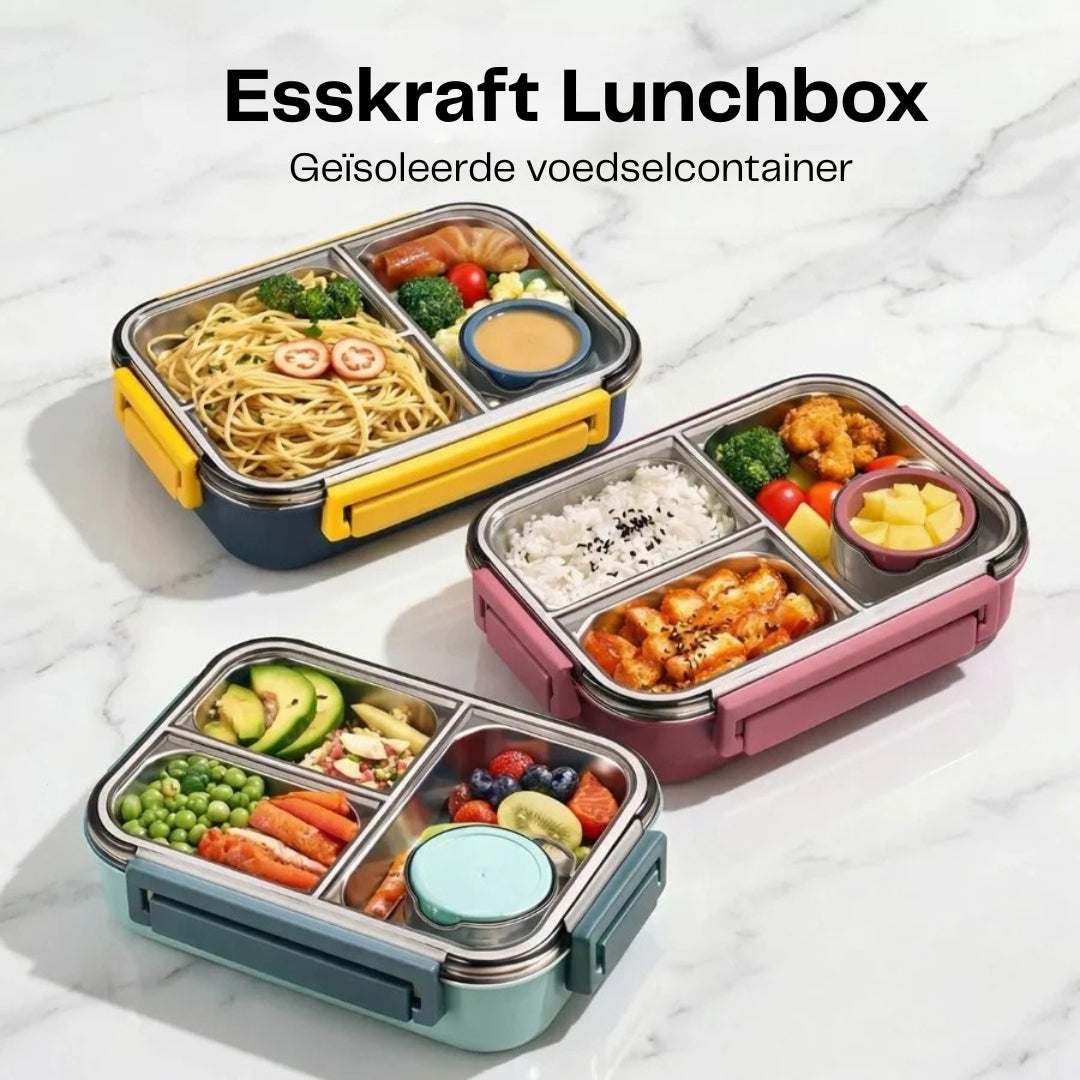 Lunchbox - Thermoisolierte Frischhaltebox für unterwegs