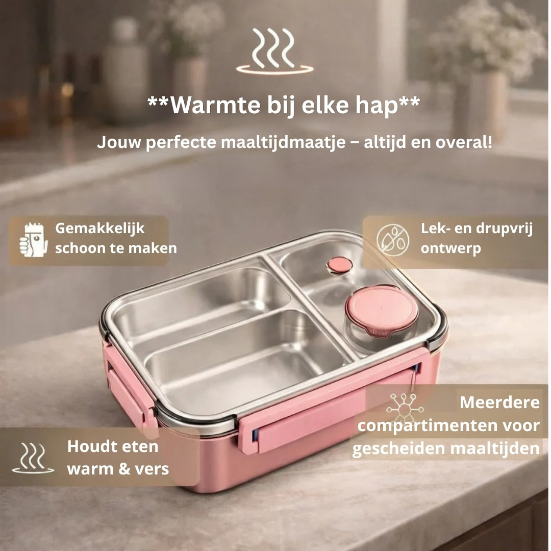 Lunchbox - Thermoisolierte Frischhaltebox für unterwegs