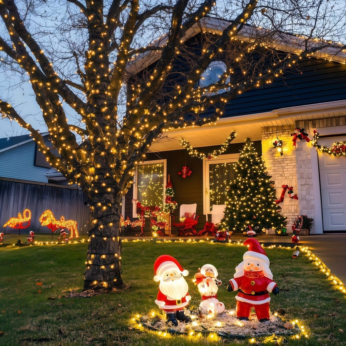 Magische Weihnachtsbeleuchtung – Professionell und wasserdicht