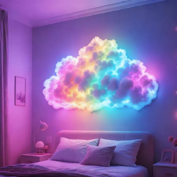Magische LED-Wolkenlampe für magische Ruhe und bezaubernde Wohlfühlmomente