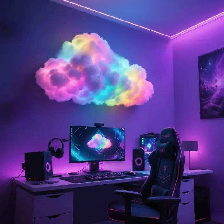 Magische LED-Wolkenlampe für magische Ruhe und bezaubernde Wohlfühlmomente