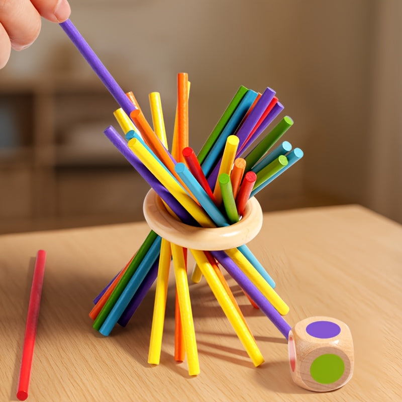 Zauberturm mit Stäbchen - Kinderspiel