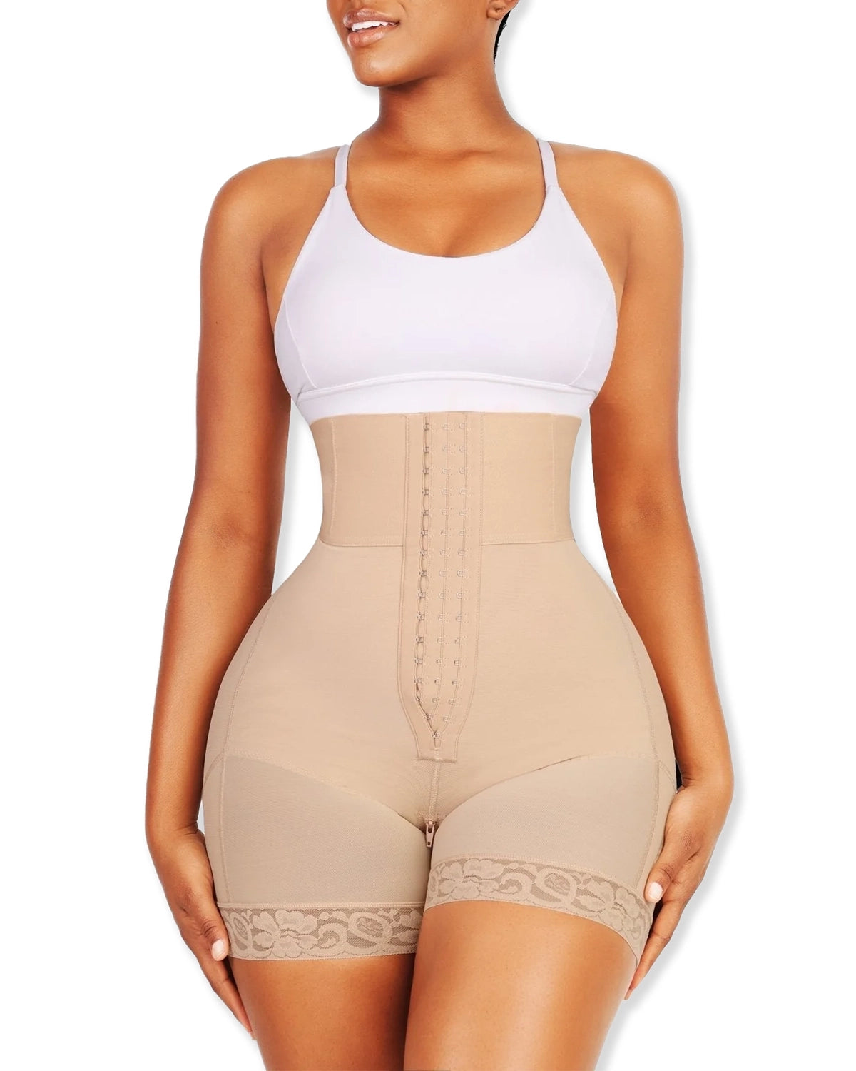 Nahtlose hüftformende und figurformende Shorts – Flacher-Bauch-Effekt, bequem und rutschfest, ideal für den Alltag und besondere Anlässe