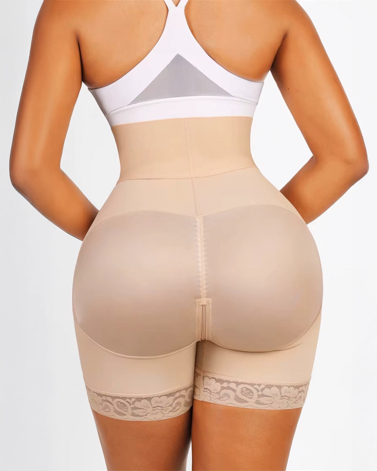 Nahtlose hüftformende und figurformende Shorts – Flacher-Bauch-Effekt, bequem und rutschfest, ideal für den Alltag und besondere Anlässe