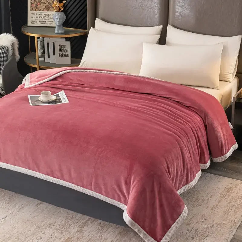 Dicke Kaschmirdecke für Bett und Sofa