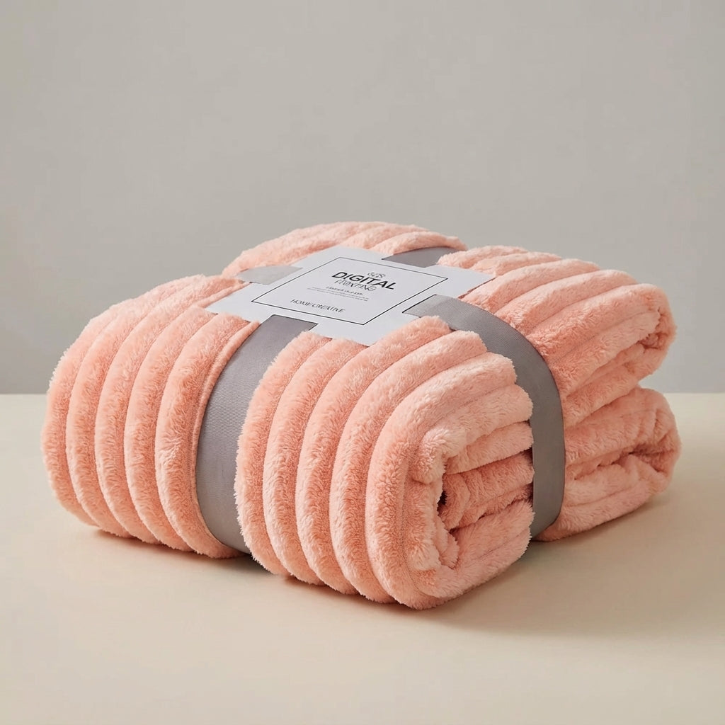Dicke Plüschdecke
