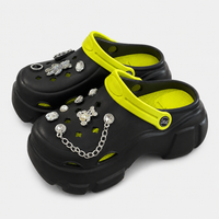 Sommer-Plateau-Clogs mit dicker Sohle