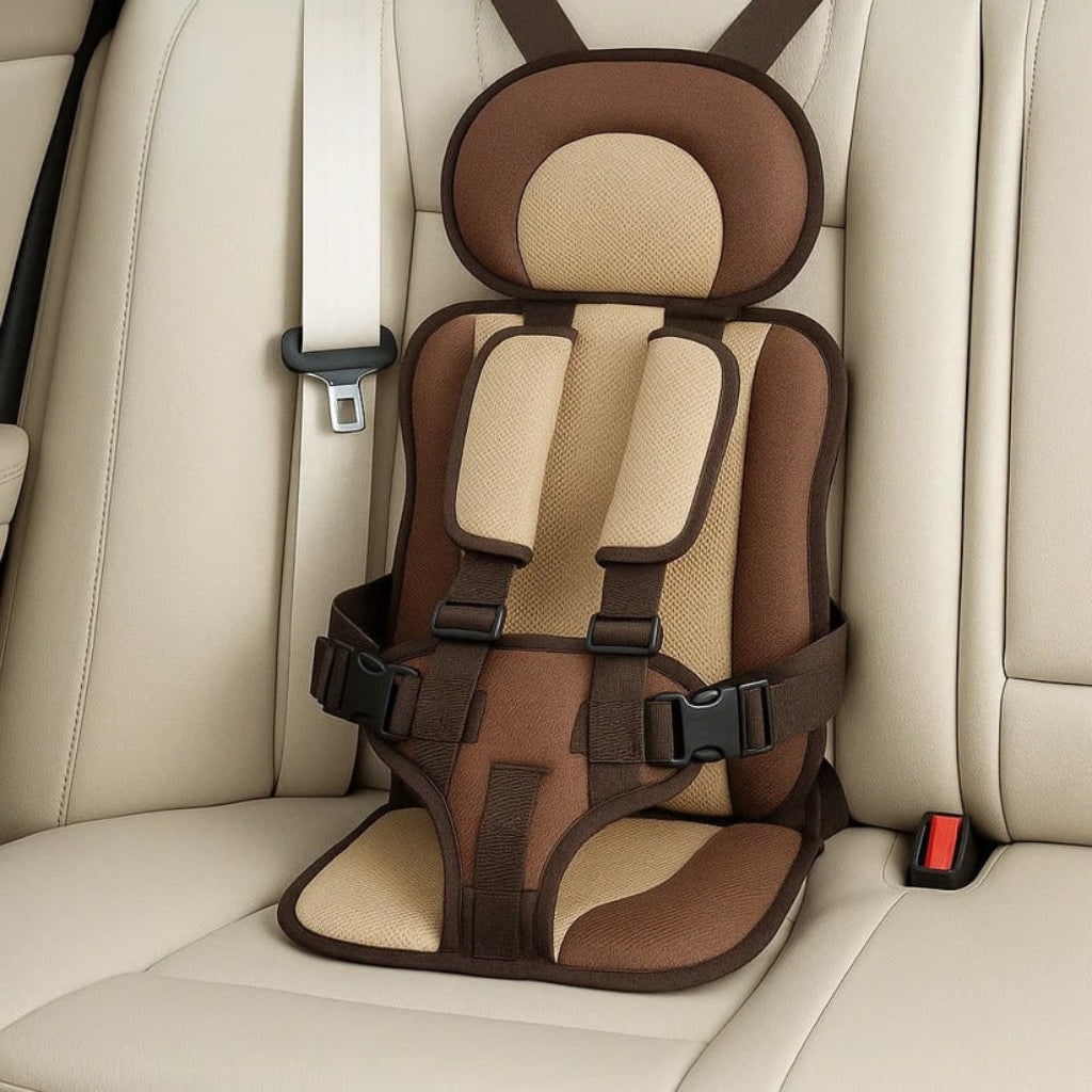 Verstellbarer Kinder-Reisesitz mit Sicherheitsgurt