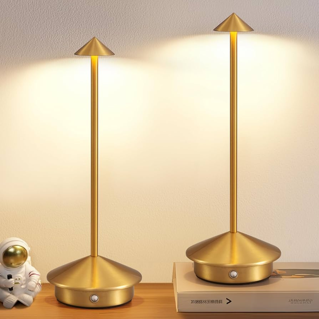 Kabellose Tischlampe mit einstellbarer Helligkeit und wasserdichtem Design