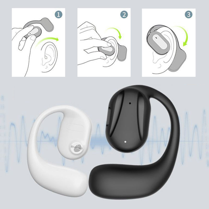 Kabelloser Bluetooth Knochenschall Kopfhörer für ein Ohr