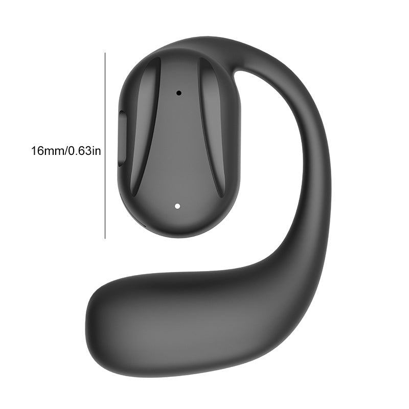 Kabelloser Bluetooth Knochenschall Kopfhörer für ein Ohr